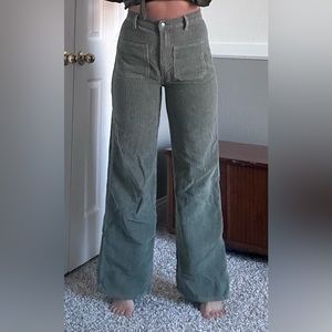 Reformation Corduroy Flare Jeans